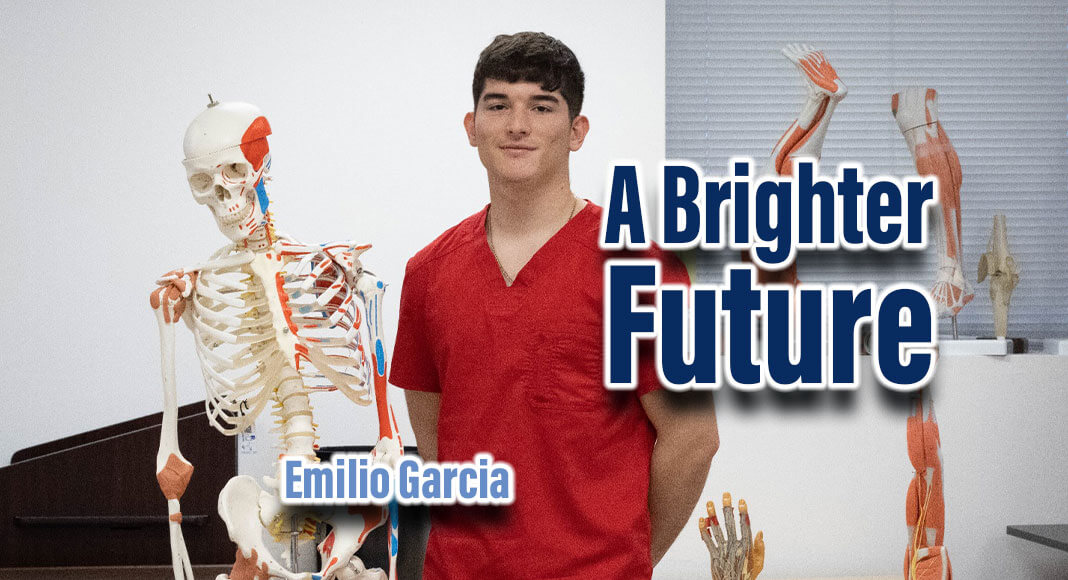 South Texas College Student Emilio Garcia has not only found his professional calling through STC’s Occupational Therapy Assistant program but an entire community that has opened the doors for him to succeed. STC Image