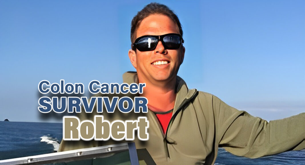 “Fortunately, because the cancer was found early enough, the surgery was successful. But I never would have found it early if I hadn’t been screened,” says Robert. Image Courtesy of CDC