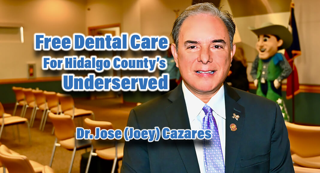 Dr. Joey Cazares, DDS, FAGDT, and 2018 Texas Dentist of the Year, lends his three decades of dental expertise to Texas Mission of Mercy's monumental event in Hidalgo County. Transforming the Bert Ogden Arena into a haven of healing, he joins a battalion of dedicated professionals to tackle dental disease head-on, showcasing that true care knows no bounds or zip codes. Photo by Roberto Hugo González