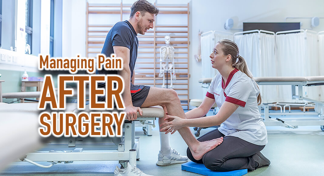 Managing pain after an operation is an important part of healing and recovery. For most patients undergoing surgery, pain will be either mild or relieved within a few days following surgery.1 But for some patients, their pain may continue beyond the usual time and develop into chronic pain.2. Image for illustration purposes 