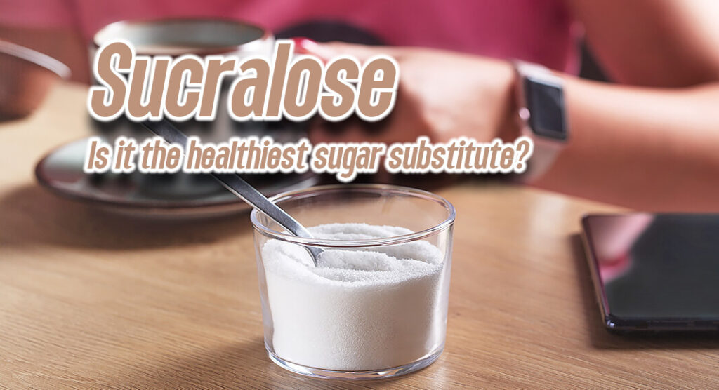 A study investigates whether sucralose is a safer alternative to gut health compared to sugar. Image for illustration purposes