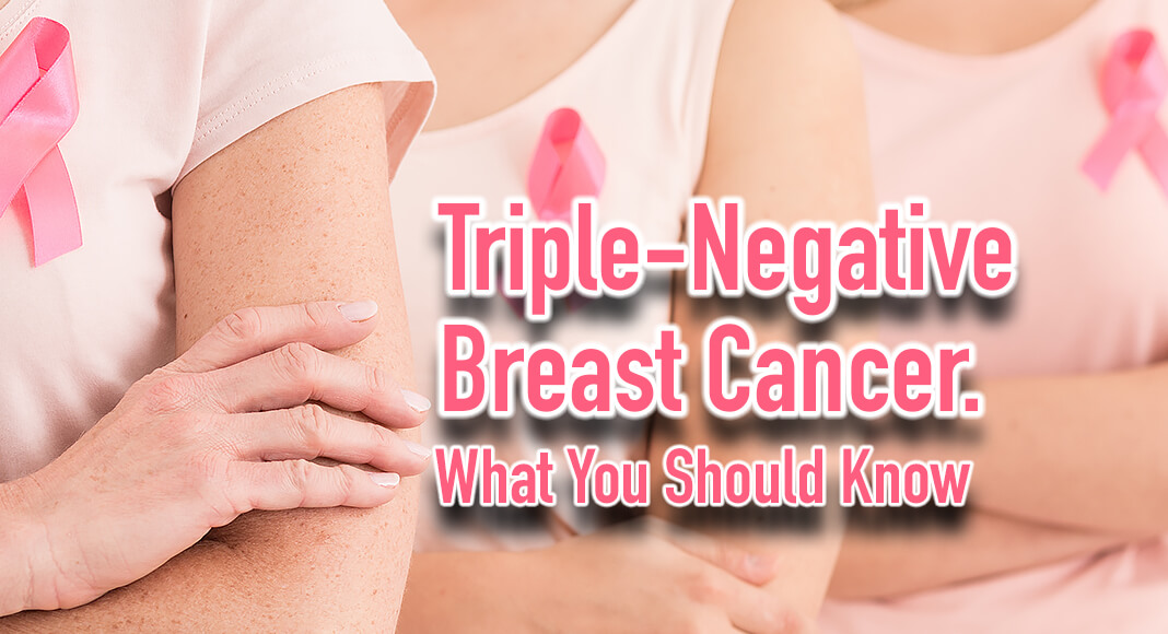 Triple-negative breast cancer is a kind of breast cancer that does not have any of the receptors that are commonly found in breast cancer. Image for illustration purposes