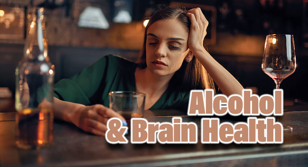 Experts say drinking more water and less alcohol can improve brain health. Image for illustration purposes