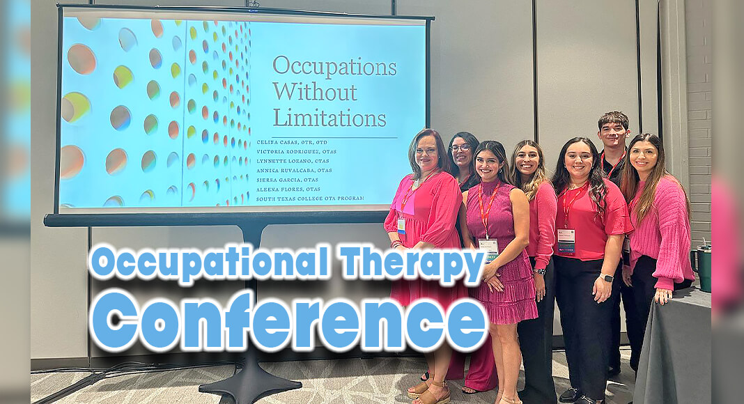 South Texas College Occupational Therapy Assistant (OTA) students recently hit a remarkable milestone with the presentation “Occupations without limits” at this year’s Texas Occupational Therapy Association conference. STC Image