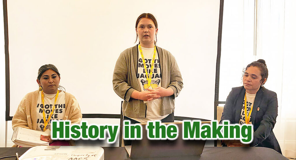 Participating for the first time ever, at a national student team competition, South Texas College Sociology students took second place putting them squarely among the brightest emerging minds in their field. Left to right, Cristian Mandujano, Taylor Wurm, Claudia Ginez. STC Image