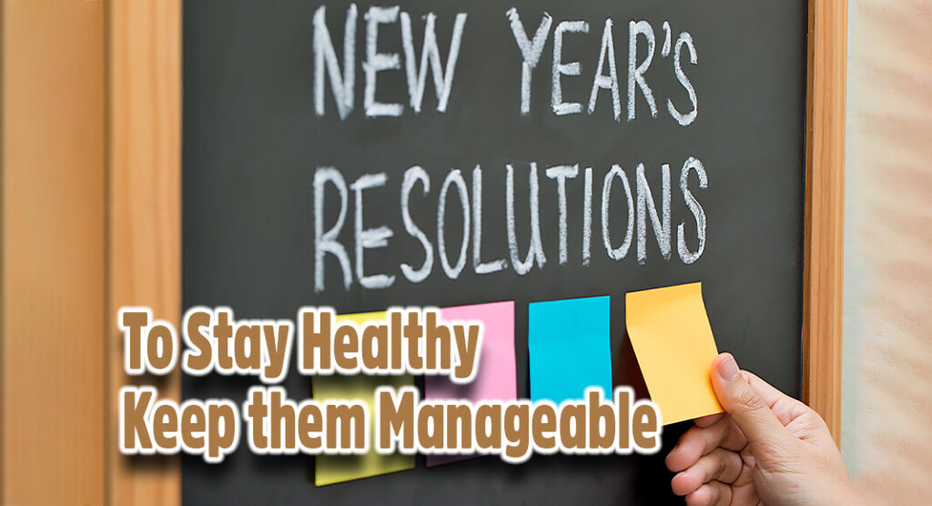 To Make Healthy New Year's Resolutions Stick, Keep Them Modest ...