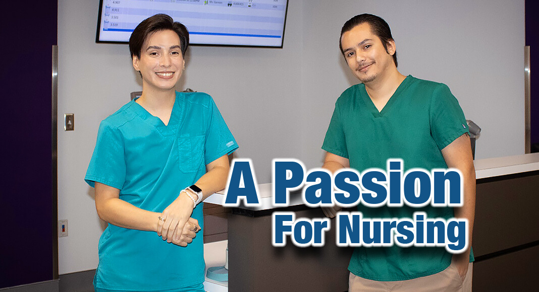 From a life-changing move to nearly losing a brother to a brain tumor, siblings Christian and Andres Garcia had a unique path to the profession of nursing. STC Image