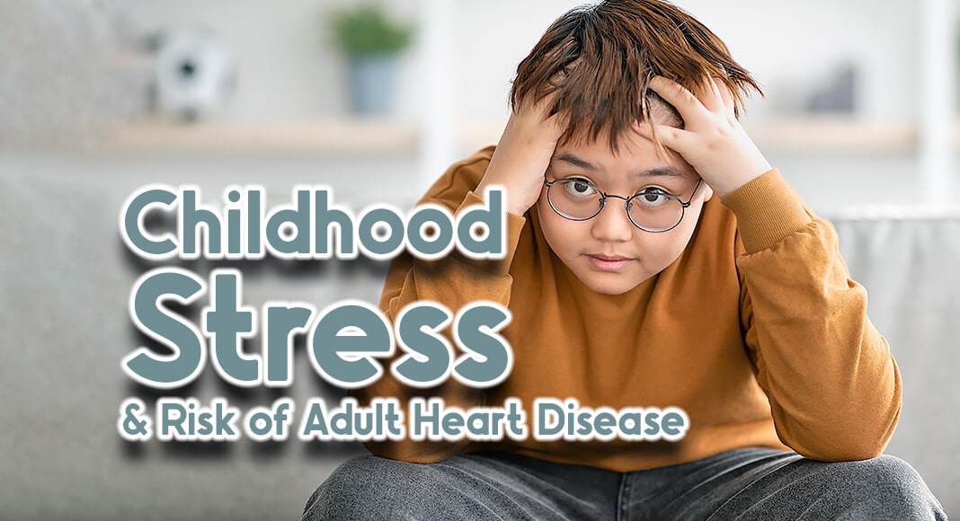 Researchers stress during childhood can lead to health issues in adulthood. Image for illustration purposes