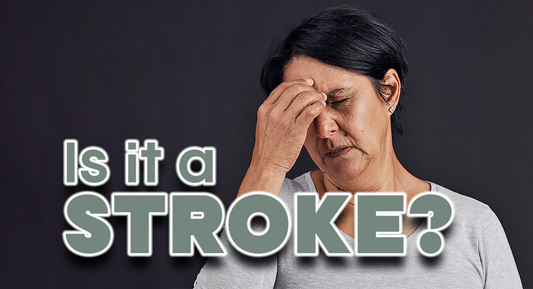 What looks and feels like a stroke sometimes isn't. Instead, sudden weakness, difficulty speaking, vision changes, dizziness and other symptoms of a stroke might be caused by something else – a stroke mimic. Image for illustration purposes