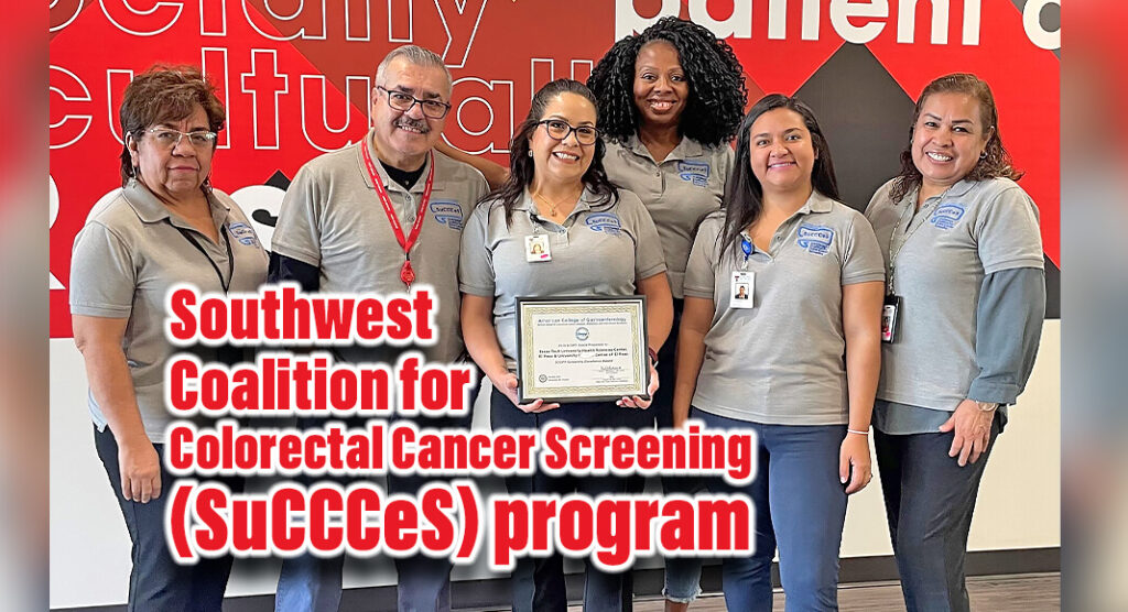 Grand Prize Winner The Southwest Coalition for Colorectal Cancer