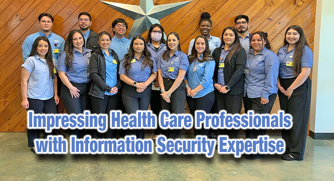 STC Students Impress Health Care Professionals with Information Security Expertise