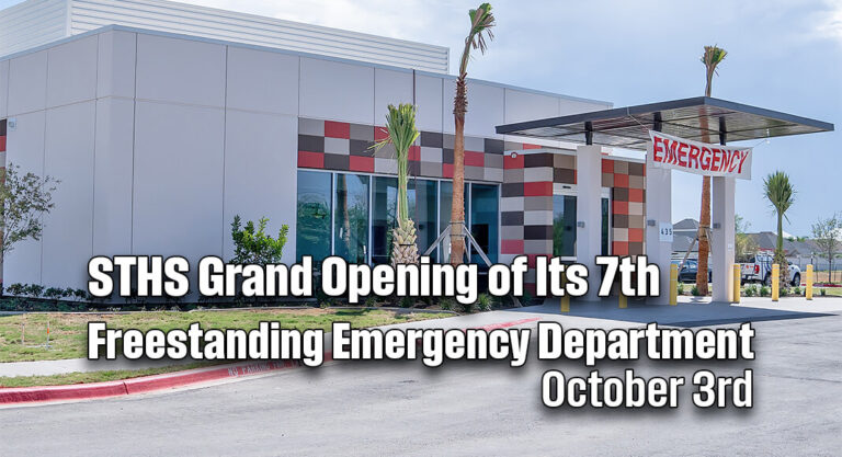 STHS Grand Opening of Its 7th Freestanding Emergency Department ...