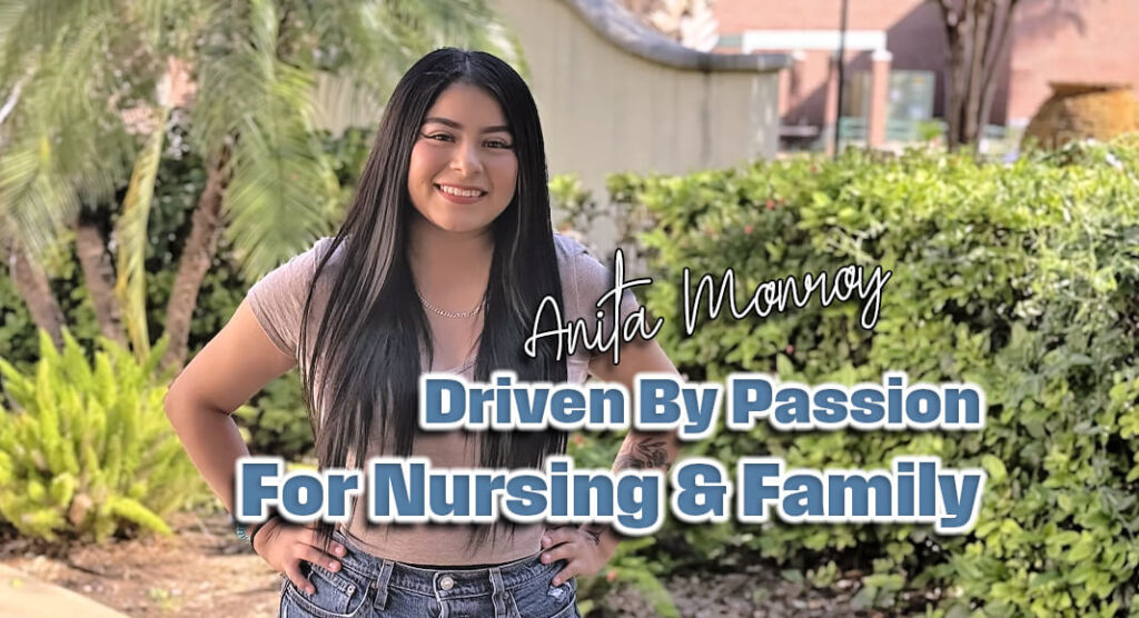 Monroy was inspired to join the Vocational Nursing program at STC after hearing about it from a family friend who had completed the program. STC image