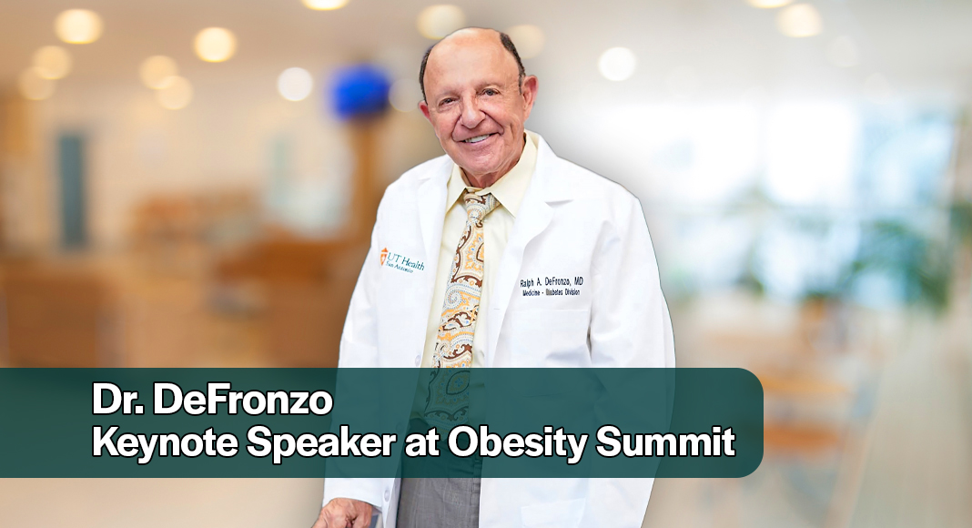 Ralph DeFronzo, MD. Photo by UT Health San Antonio