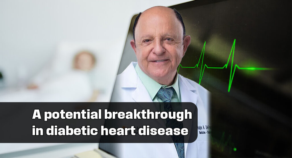 Ralph DeFronzo, MD, Image courtesy of UT Health San Antonio. Bgd for illustration purposes