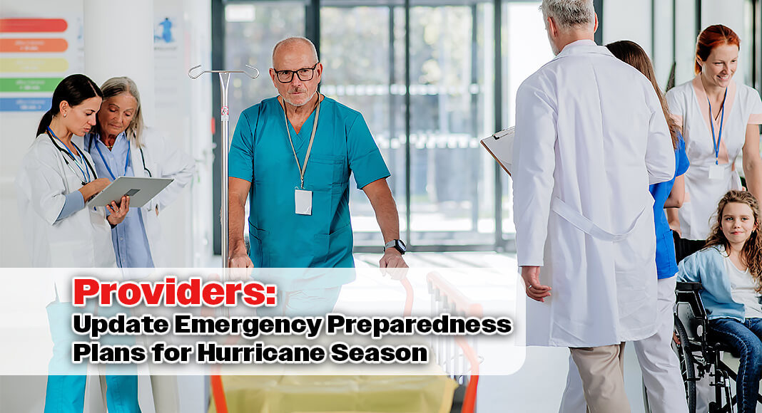 The Texas Health and Human Services Commission is urging health care facilities, child care operators and other providers to update their safety procedures and emergency response plans as the 2025 Atlantic hurricane season begins on June 1. Image for illustration purposes