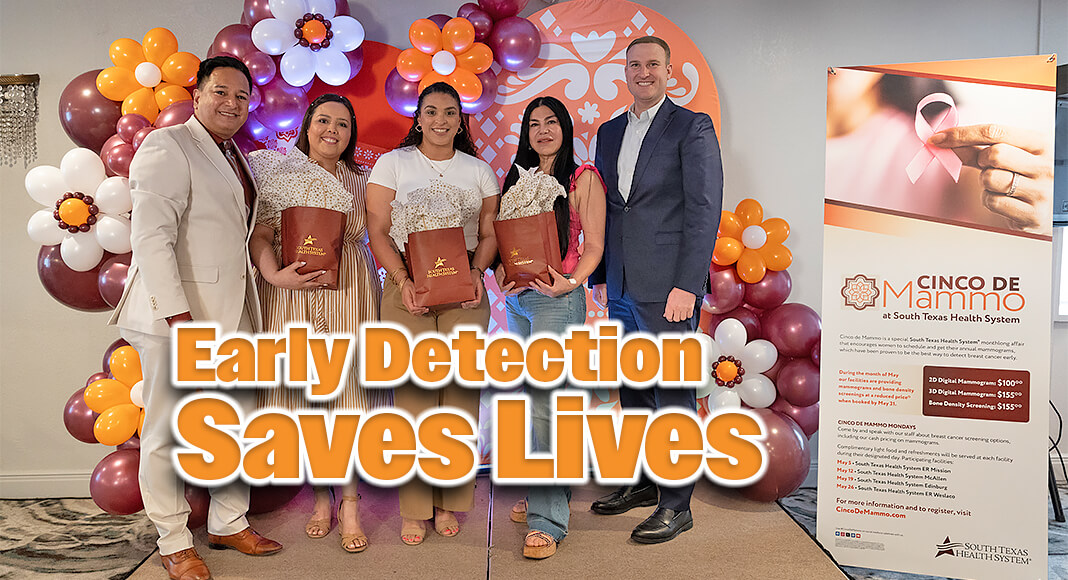 Held to launch South Texas Health System’s monthlong Cinco de Mammo initiative, the special celebration featured three Breast Cancer warriors sharing their battle with breast cancer to highlight the significance of early detection through regular mammography screenings. Courtesy image