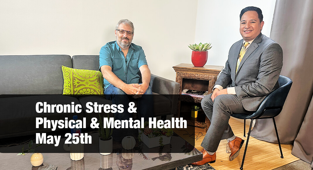Airing Sunday, May 25, on KVEO-TV NBC 23, the 30-minute program will raise awareness about unchecked chronic stress and its mental and physical impact on the body while offering strategies to decompress. Image courtesy of STHS