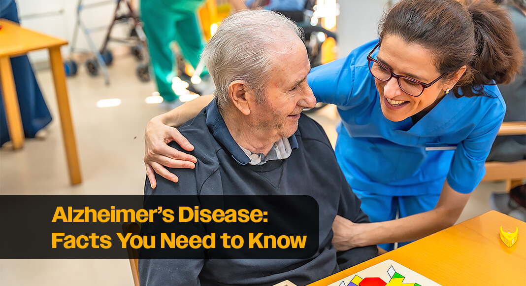 Alzheimer’s disease is a progressive condition that causes memory loss and cognitive decline. Image for illustration purposes