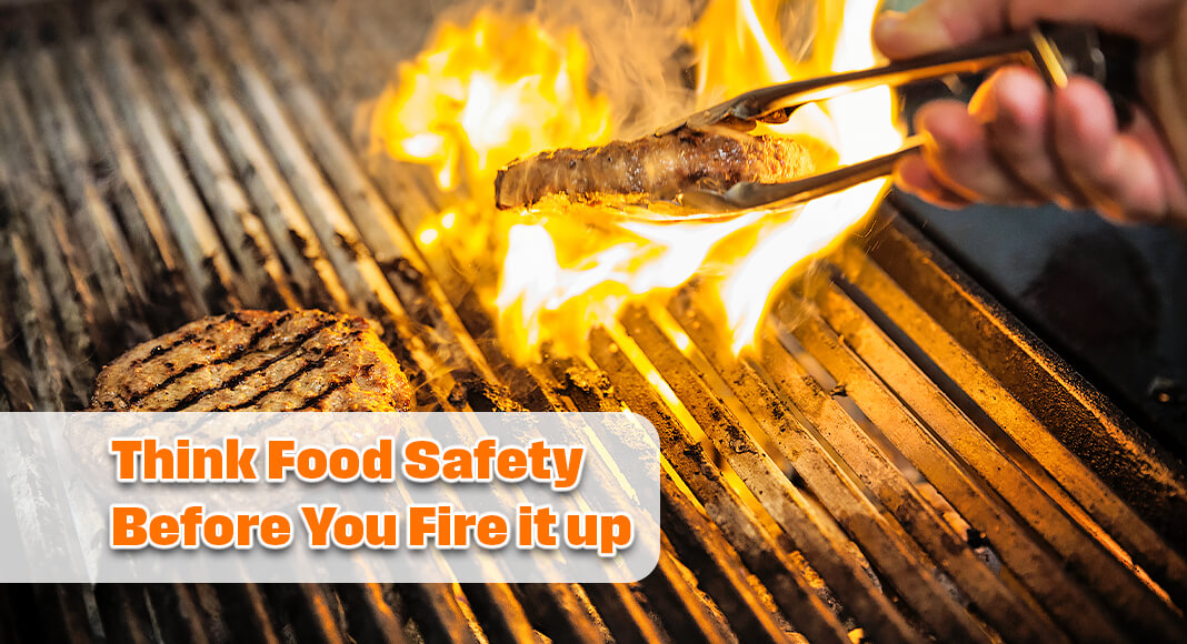 Now that it feels like summer, it’s time for some backyard barbecues, but before you fire up that grill, it’s important to keep food safety in mind. Image for illustration purposes