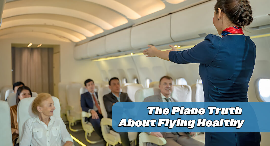Whether your vacation plans involve a romantic getaway to a faraway locale or just a summer visit with the grandkids, odds are an airplane will be involved. Image for illustration purposes