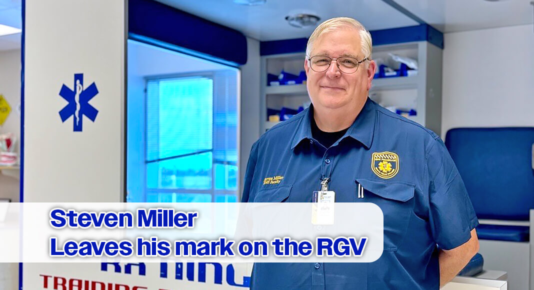 For more than 30 years, STC faculty member Steven Miller has stood at the heart of emergency medical services in the Rio Grande Valley, first as a paramedic, then as an educator and always as a mentor. STC image