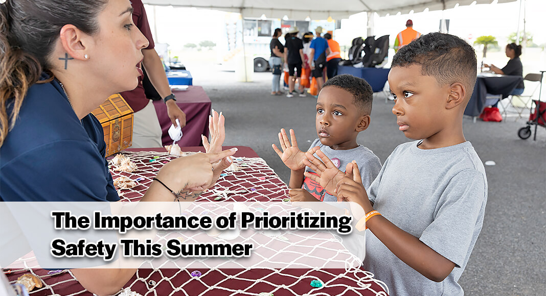 Nearly 20 community organizations joined in STHS Children’s mission to keep kids safe this summer by providing important safety tips and highlight resources available to parents & caregivers. Image courtesy of STHS