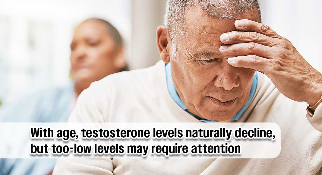 Testosterone is a vital hormone in the human body, especially for men. It influences muscle mass, bone density, mood and sexual health. Image for illustration purposes