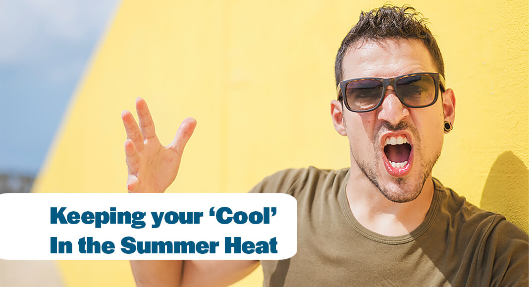 “When it is hot, your body is working on overdrive to keep it cool. This creates stress on the body, which releases cortisol, the stress hormone. It drains your energy and your emotional resources to think through issues in a logical way,” said Susan Albers, PsyD, psychologist at Cleveland Clinic. Image for illustration purp[oses