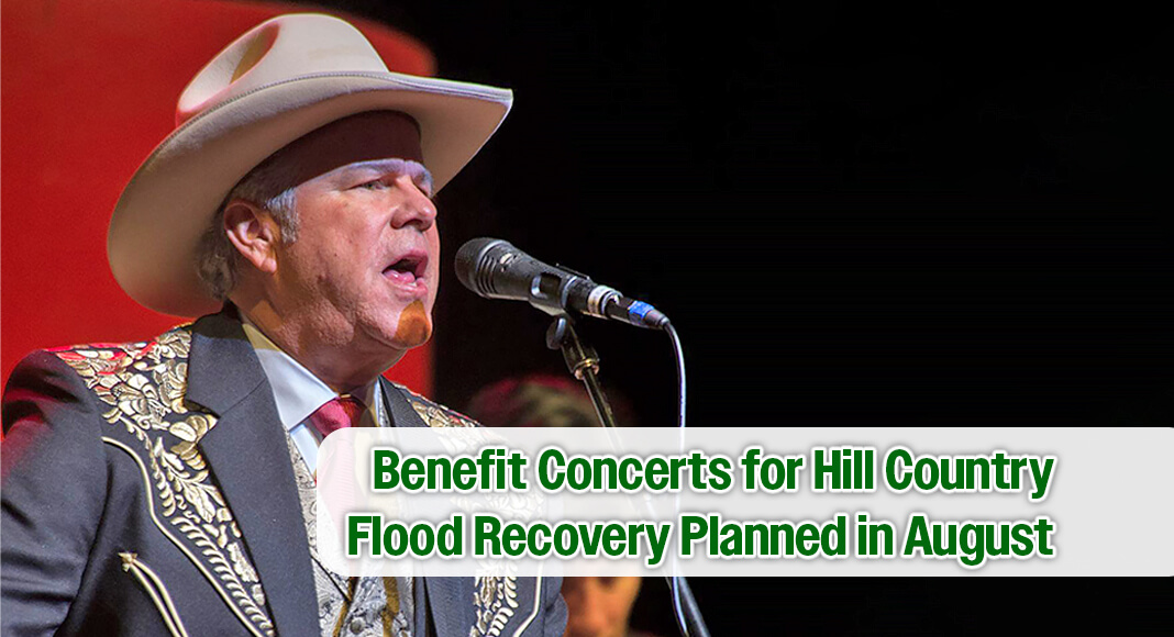 A series of high-profile benefit concerts will take place across Central Texas this August, with proceeds going to the Kerr County Flood Relief Fund, the Community Foundation of the Texas Hill Country, and other local aid organizations. Image credit: KEVIN STILLMAN/TEXAS DEPARTMENT OF TRANSPORTATION