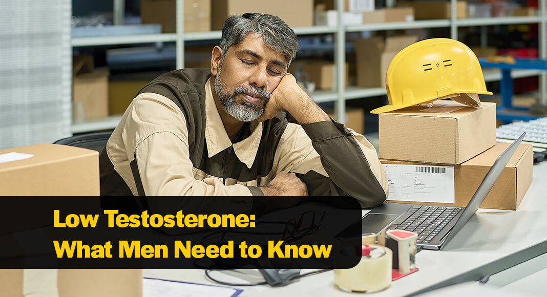 There are many misconceptions when it comes to low testosterone, and that can cause confusion for men. Image for illustration purposes