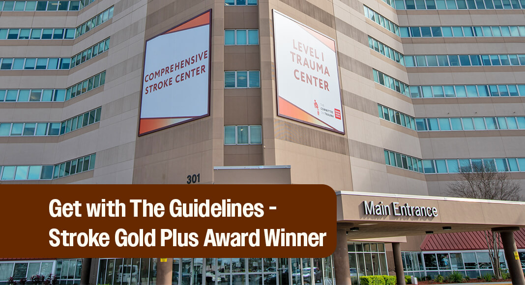 For the sixth consecutive year, STHS McAllen has earned the Get With The Guidelines® - Stroke Plus Gold Award for its commitment to ensuring the facility provides stroke patients with the most appropriate treatment to save lives and reduce disability. Image courtesy of STHS
