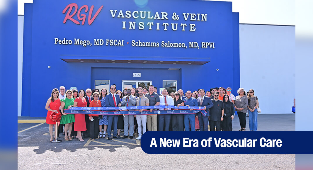 Ribbon Cutting ceremony of RGV Vascular & Vein Institute, July 9, 2025. Photo by Roberto Hugo González