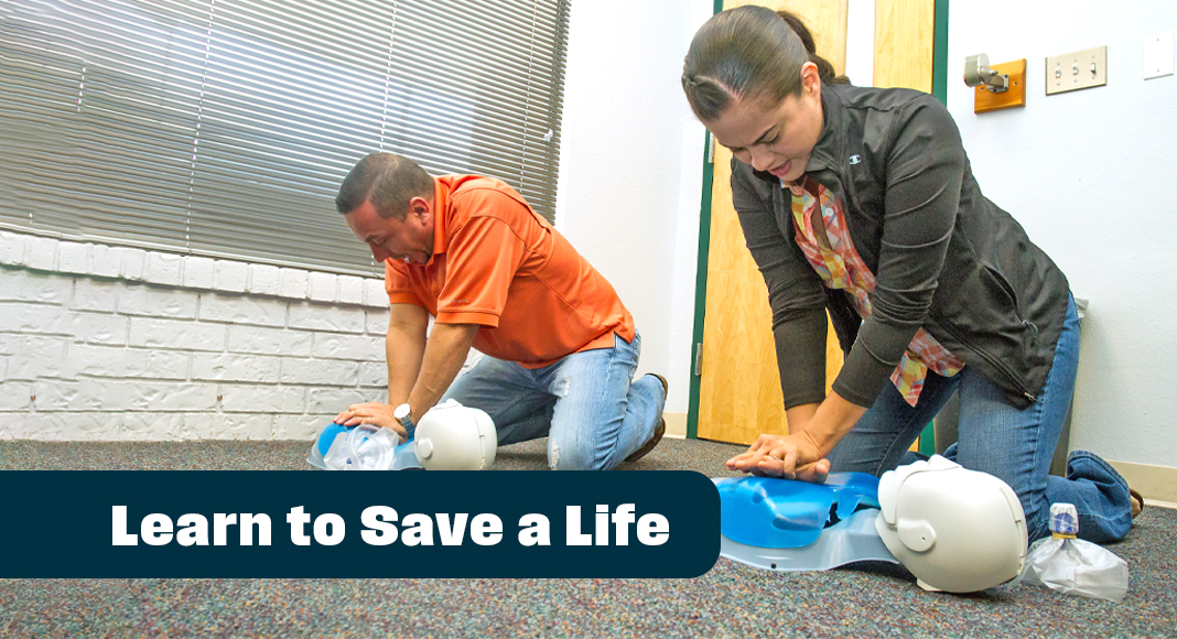 South Texas College Continuing Education is holding free Cardiopulmonary Resuscitation (CPR), Basic Life Support (BLS) and first aid with certification from the American Heart Association beginning in August. Registration is now open to anyone in the community including healthcare professionals, police officers and community members who seek training that can help save lives in emergency situations. STC image