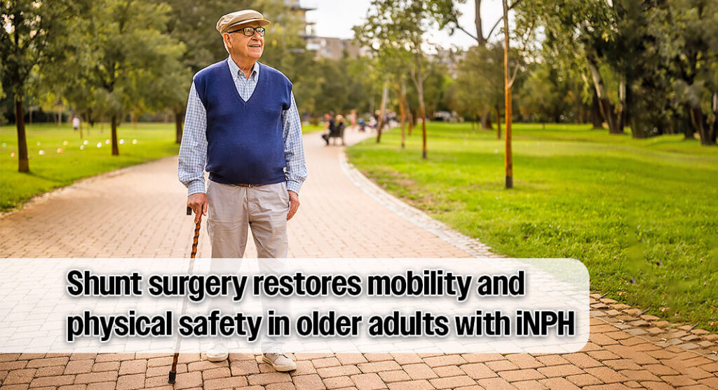 A new international study led by Johns Hopkins University School of Medicine researchers, and published Sept. 16 in The New England Journal of Medicine, has provided definitive proof that shunt surgery restores mobility and physical safety in older adults with iNPH. Image for illustration purposes