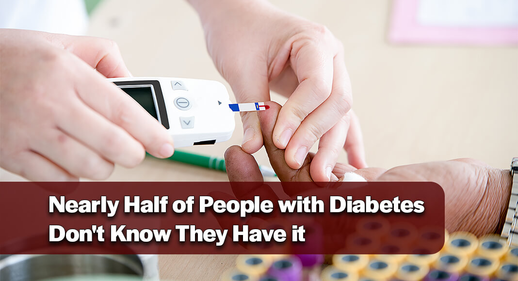 A recent study found that nearly half of those with diabetes both here in the United States and globally do not know they have it -- but why is that? Image for illustration purposes