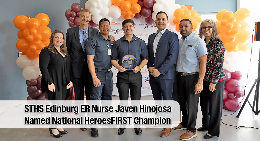 Javen Hinojosa, an ER nurse at STHS Edinburg, received the highest number of votes in contest history to become the first-ever winner from the Rio Grande Valley. Image courtesy of STHS