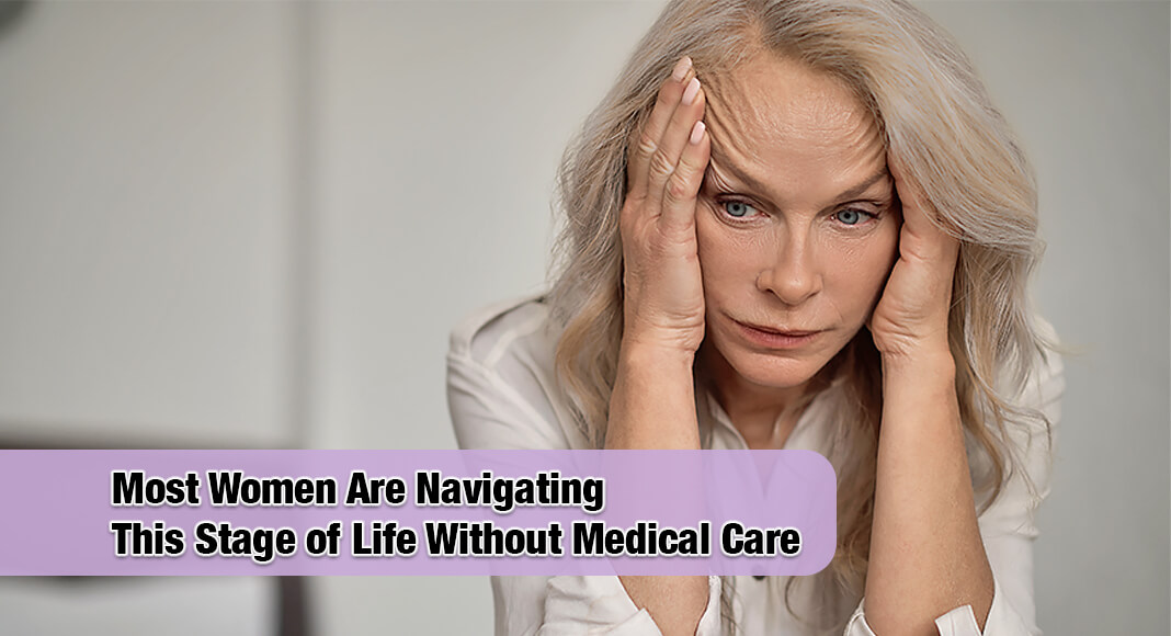 A new study from Mayo Clinic underscores the widespread impact of menopause symptoms on midlife women — and raises concern that most are navigating this stage of life without medical care to help manage those challenges. Image for illustration purposes