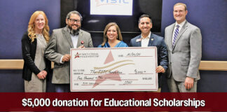 STHS Donates $5,000 to TSTC Foundation for Educational Scholarships