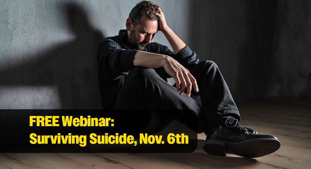 STHS Behavioral will dedicate its latest “Let’s Talk Mental Health” webinar to understanding the impact a suicide attempt can have on survivors and their loved ones and advice for preventing them. Image for illustration purposes