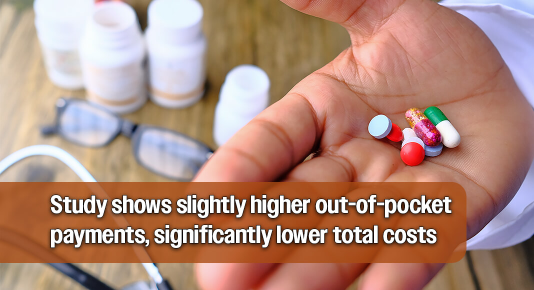 A new study offers a glimpse at how direct-to-consumer pharmacy pricing could one day present stiff competition to the private prescription drug insurance model, researchers say. Image for illustration purposes