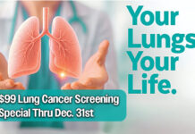 DHR Health Encourages Early Detection with $99 Lung Cancer Screening Special Thru Dec. 31st