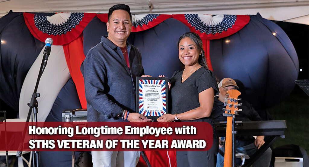 Jamaila Lemke Named 2025 STHS Veteran of the Year