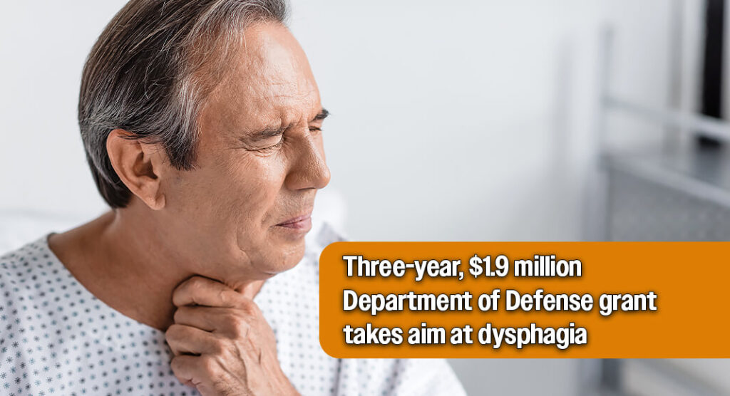 UT Health San Antonio Scientists Launch Study to Help Parkinson’s Patients Swallow Safely