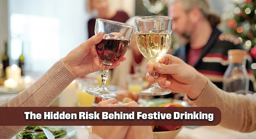 “Holiday heart syndrome” sounds almost joyful, perhaps something that would afflict an excitable elf. But for people who mix alcohol with their seasonal celebrations, it’s a potentially serious problem. Image for illustration purposes