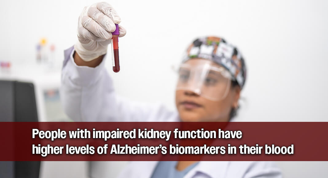 People with impaired kidney function have higher levels of Alzheimer’s biomarkers in their blood, but not an increased risk of dementia, according to a study published December 3, 2025, in Neurology®, the medical journal of the American Academy of Neurology. Image for illustration purposes