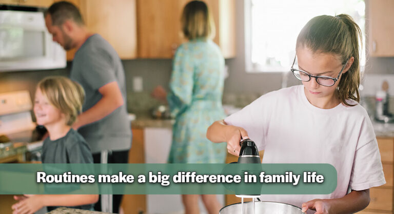 Why Family Routines Matter for Kids - Mega Doctor News