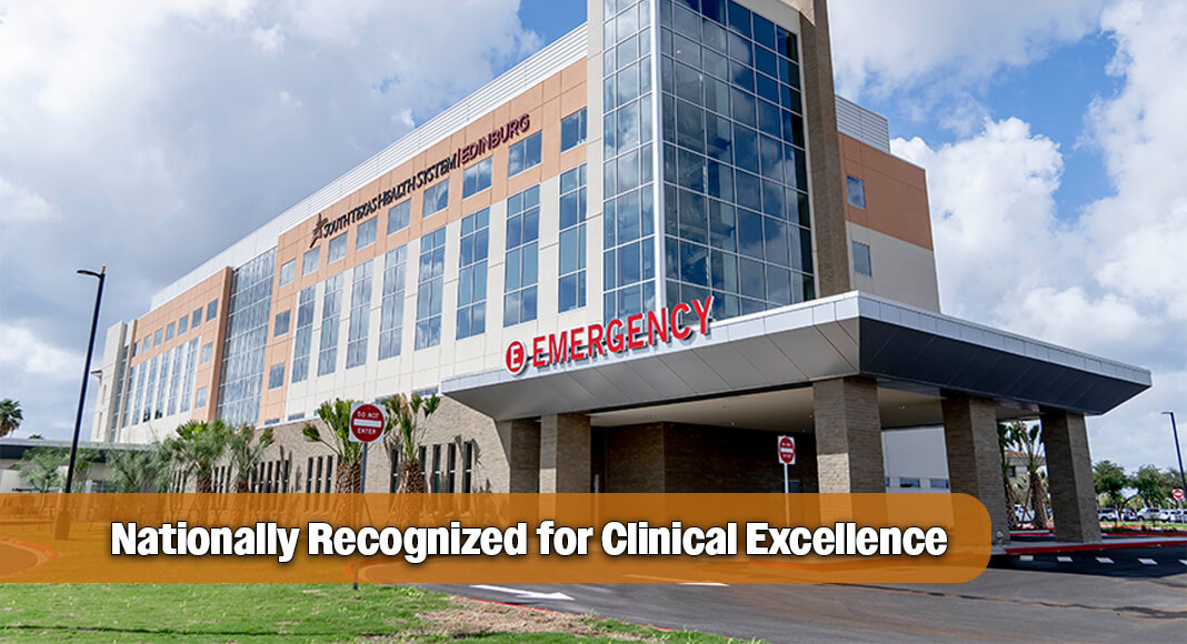 South Texas Health System (STHS) Edinburg has been named to the 2026 Forbes list of America's Top Hospitals. The facility is one of only 253 of the more than 5,400 eligible hospitals nationwide to earn a 5-star rating, including only 13 in Texas. Image courtesy of STHS