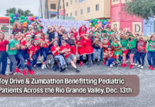 Former STHS Children’s Patient Hosting Holiday Toy Drive & Zumbathon, Dec. 13th