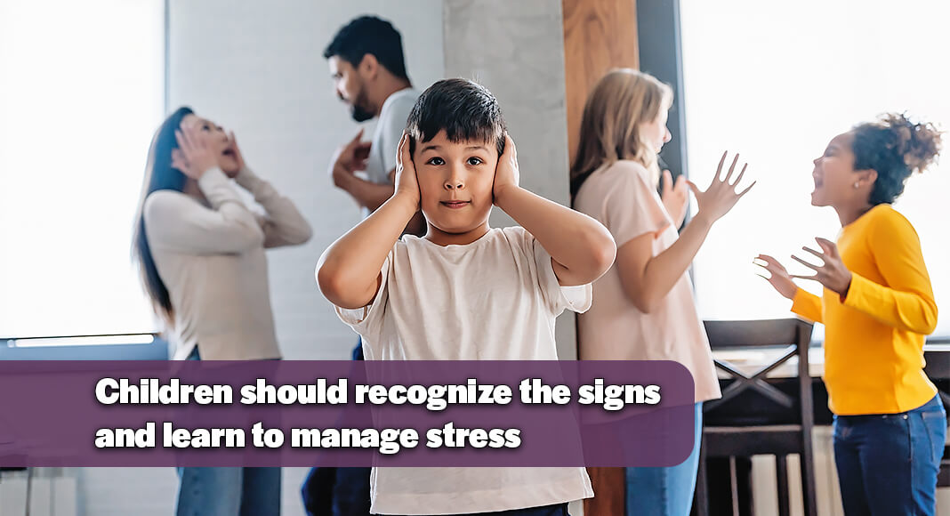 Between school, sports and extra curriculars – kids are busy! With so many demands on their time, they may feel stressed. Image for illustration purposes